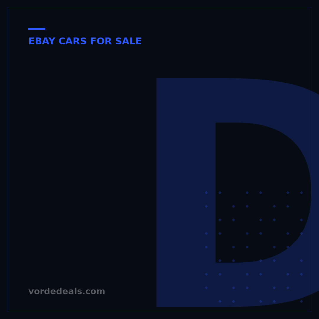 Does eBay Handle Vehicle Sales? 5 Key Factors Explained