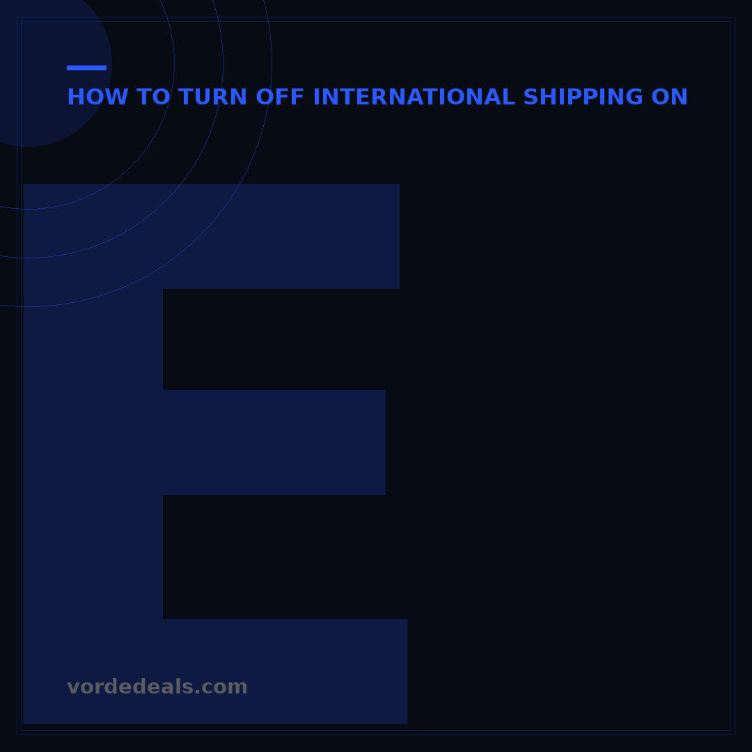 Enroll in eBay International Shipping: 5 Steps to Global Sales