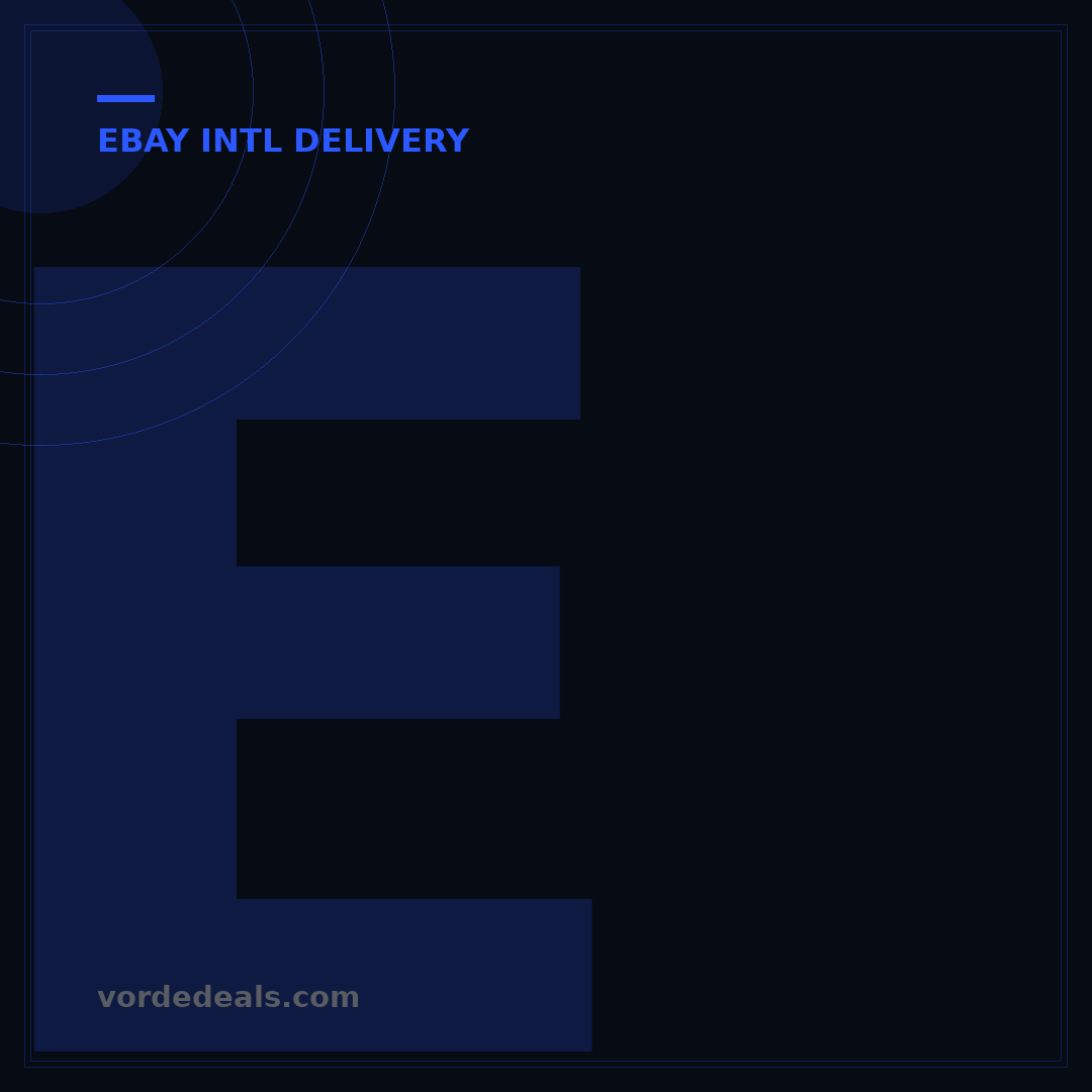 eBay Intl Delivery: 5 Strategies for Faster, Cheaper Shipping