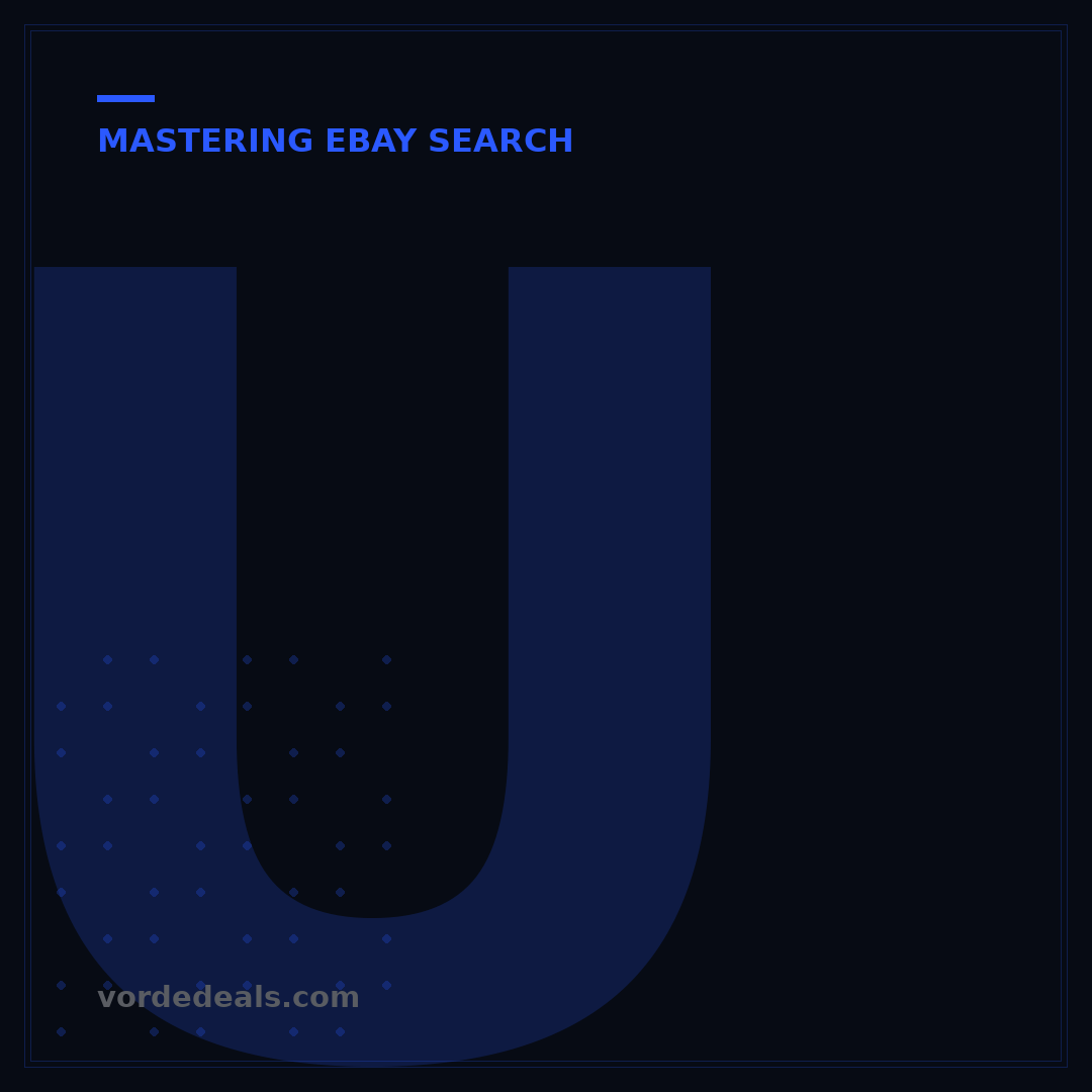 Unlock eBay Keywords Search: 7 Pro Strategies for Sellers