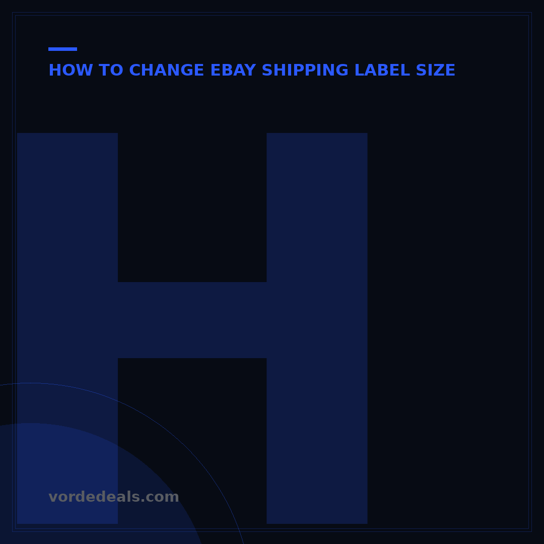 How to Change eBay Label to 4x6: The 2024 Guide for Perfect Prints