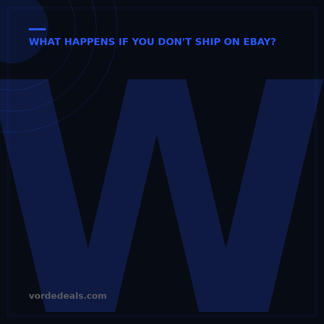 What Happens If You Don't Ship On Time eBay: 5 Key Impacts