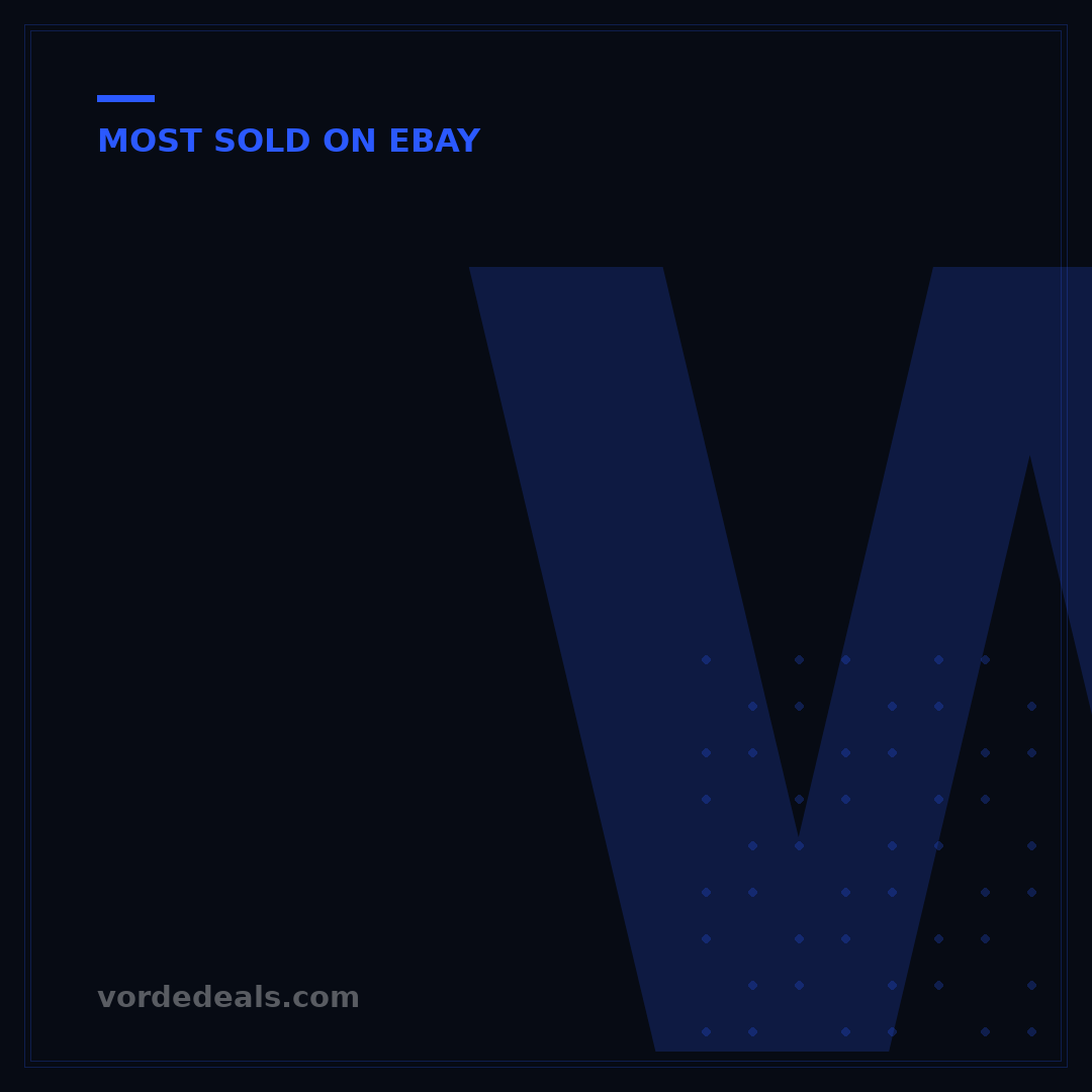 What Is Most Sold on eBay? Unlock 2024's Top 5 Profit Categories
