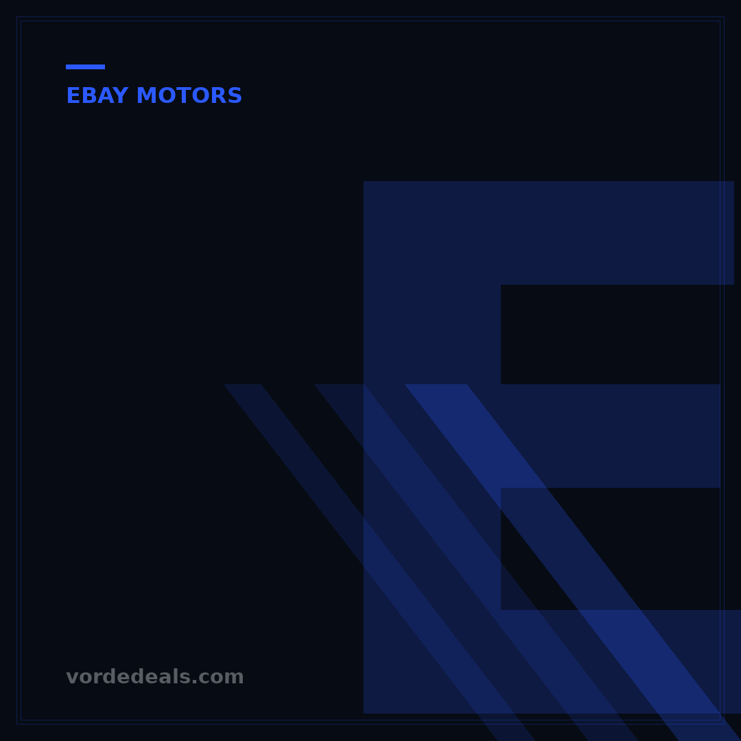 eBay Motors Classic: Your Guide to Buying & Selling (5 Tips)