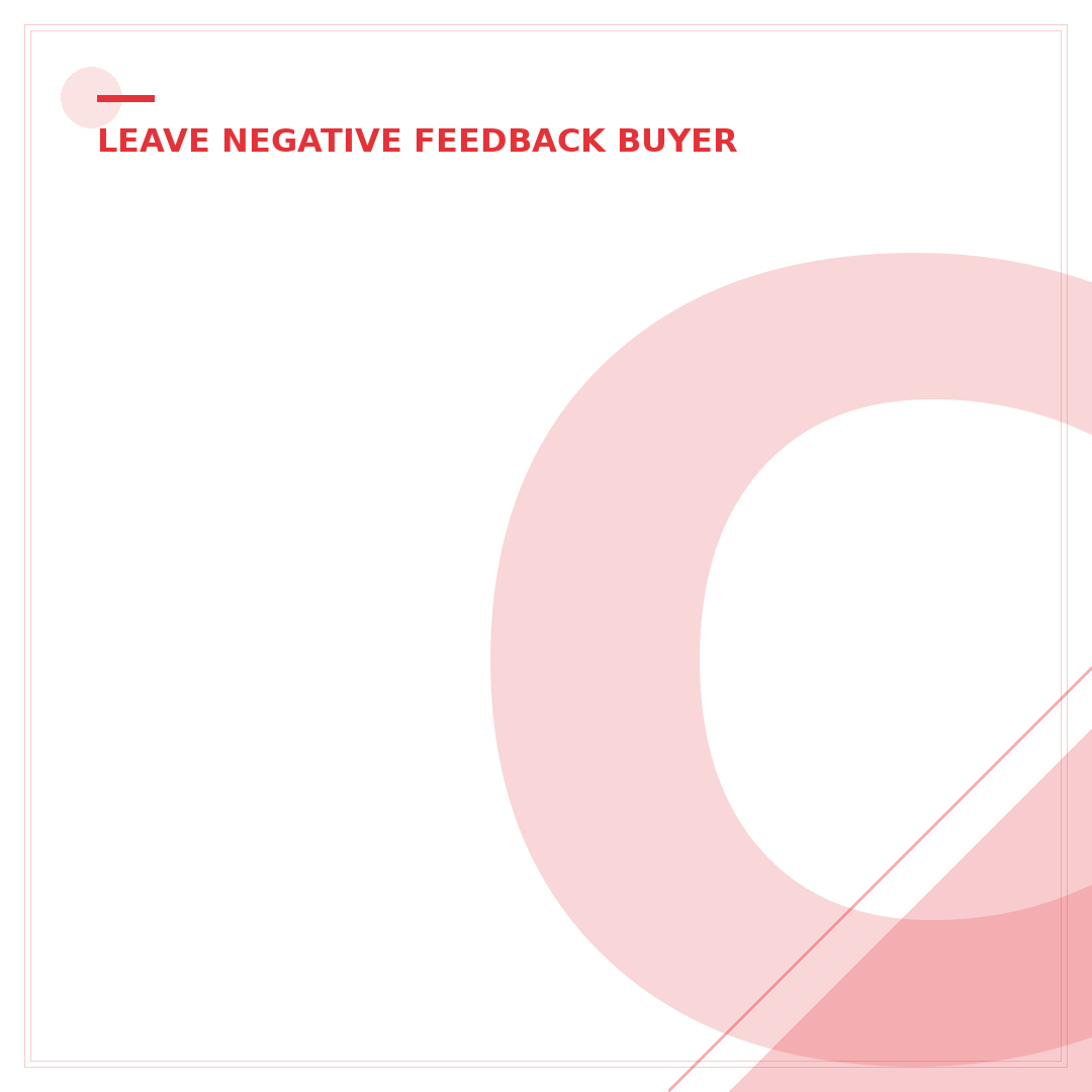 Can You Leave Negative Feedback on eBay? Your 2024 Guide