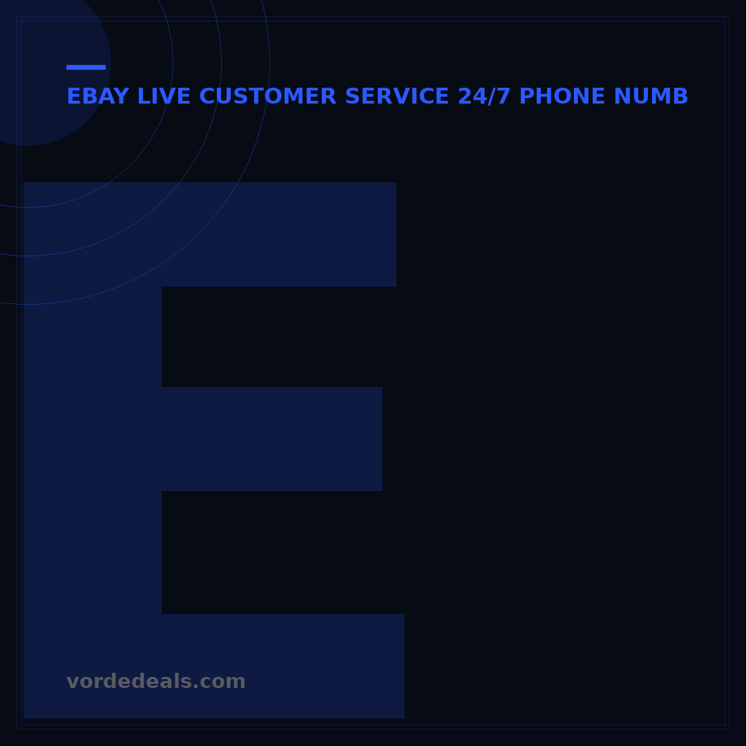 eBay Phone Number USA: Direct Contact & Support Channels