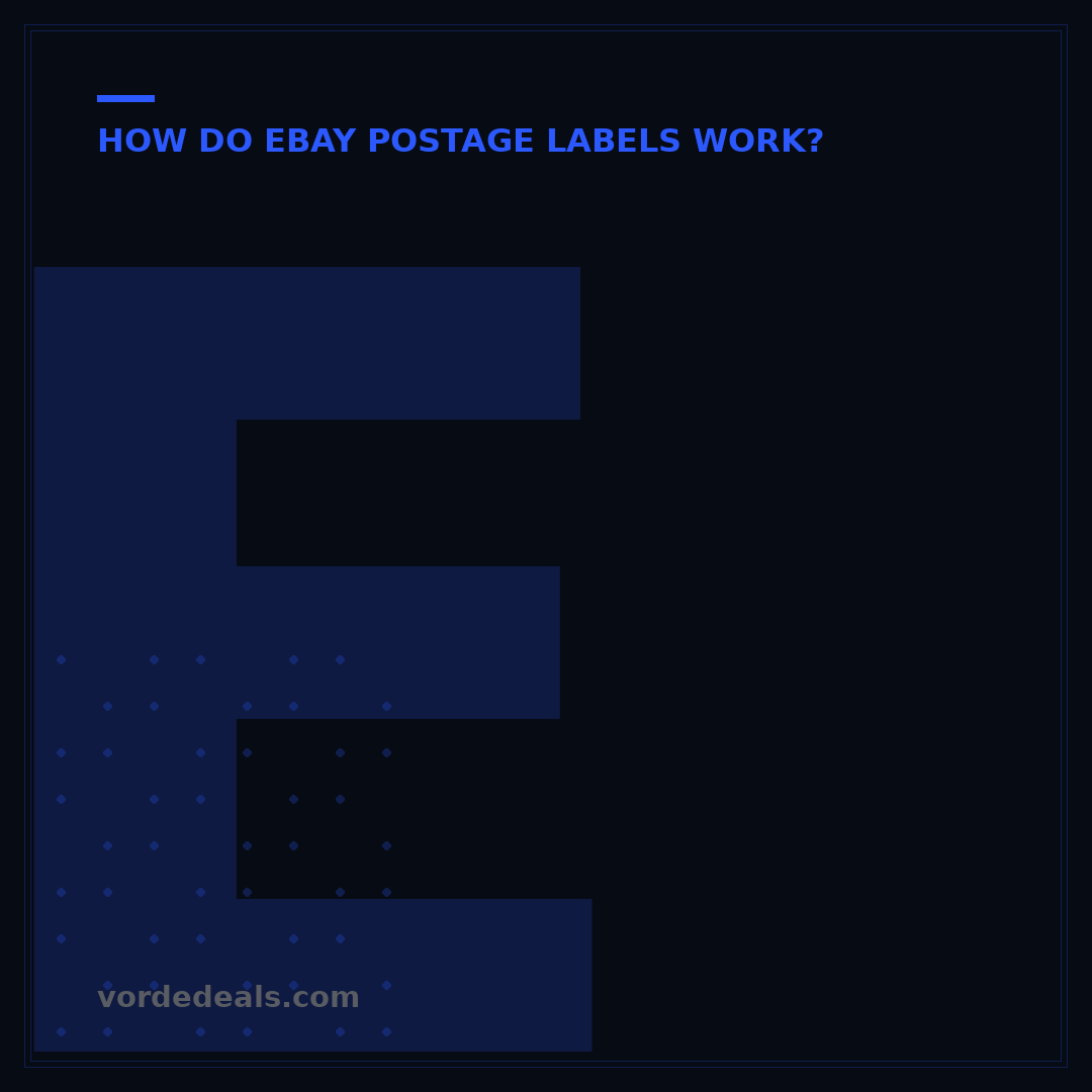 eBay Postage Labels: 5 Ways They Streamline Shipping