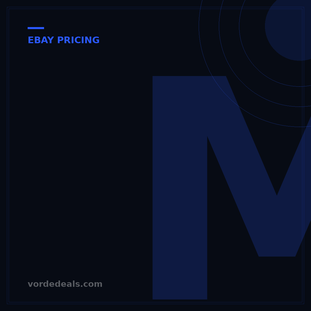 Mastering eBay Prices: 5 Strategies to Maximize Sales