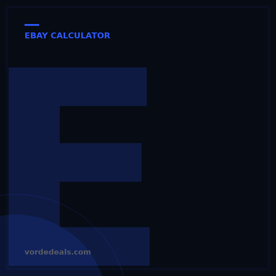 eBay Rate Calculator: Master Your Profits with 5 Key Metrics