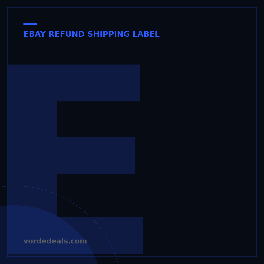 eBay Refund Shipping Label: Your 2024 Definitive Guide