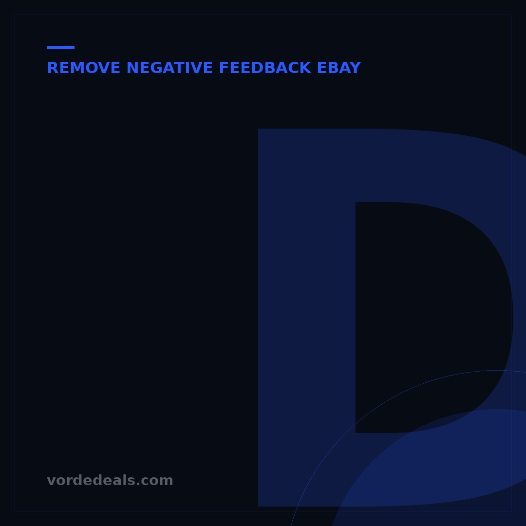 Does eBay Automatically Remove Negative Feedback? 5 Key Scenarios