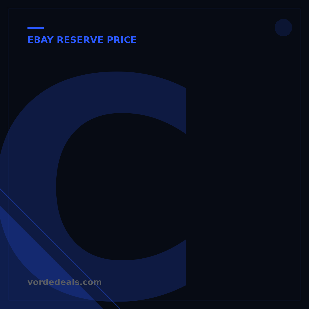 Can You Add a Reserve Price on eBay After Listing? 3 Key Scenarios