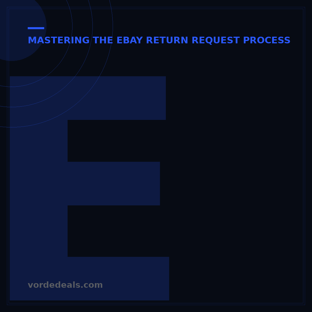 eBay Return Request: Your 5-Step Guide to Easy Returns