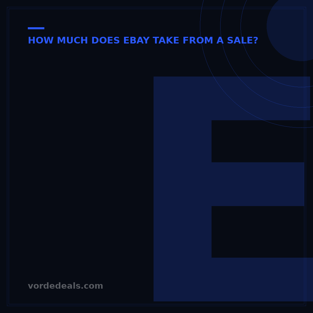 eBay Seller Fees: How Much Does eBay Take From a Sale? (2024)