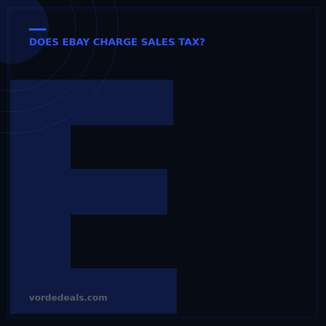 eBay Sales Tax: How to Charge Sellers in 5 Steps (2024)