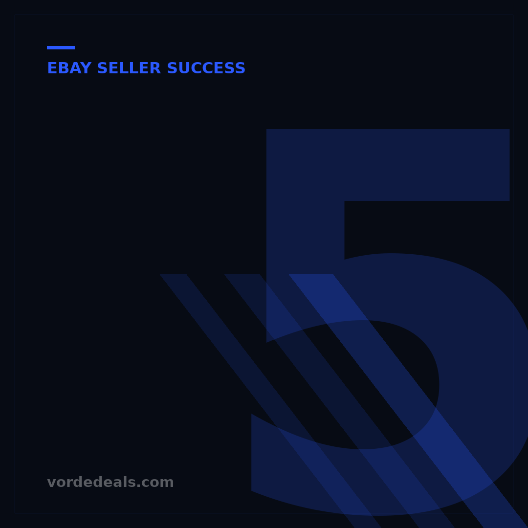 5 Steps to Perfect eBay Seller Descriptions & Boost Sales