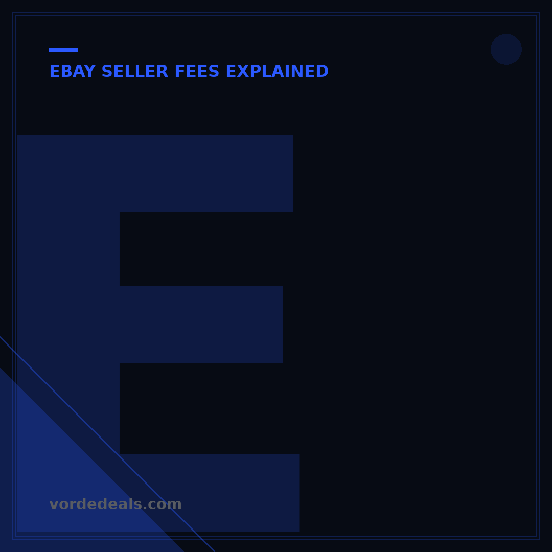 eBay Seller Fees Explained: 2024 Guide to Costs & Savings