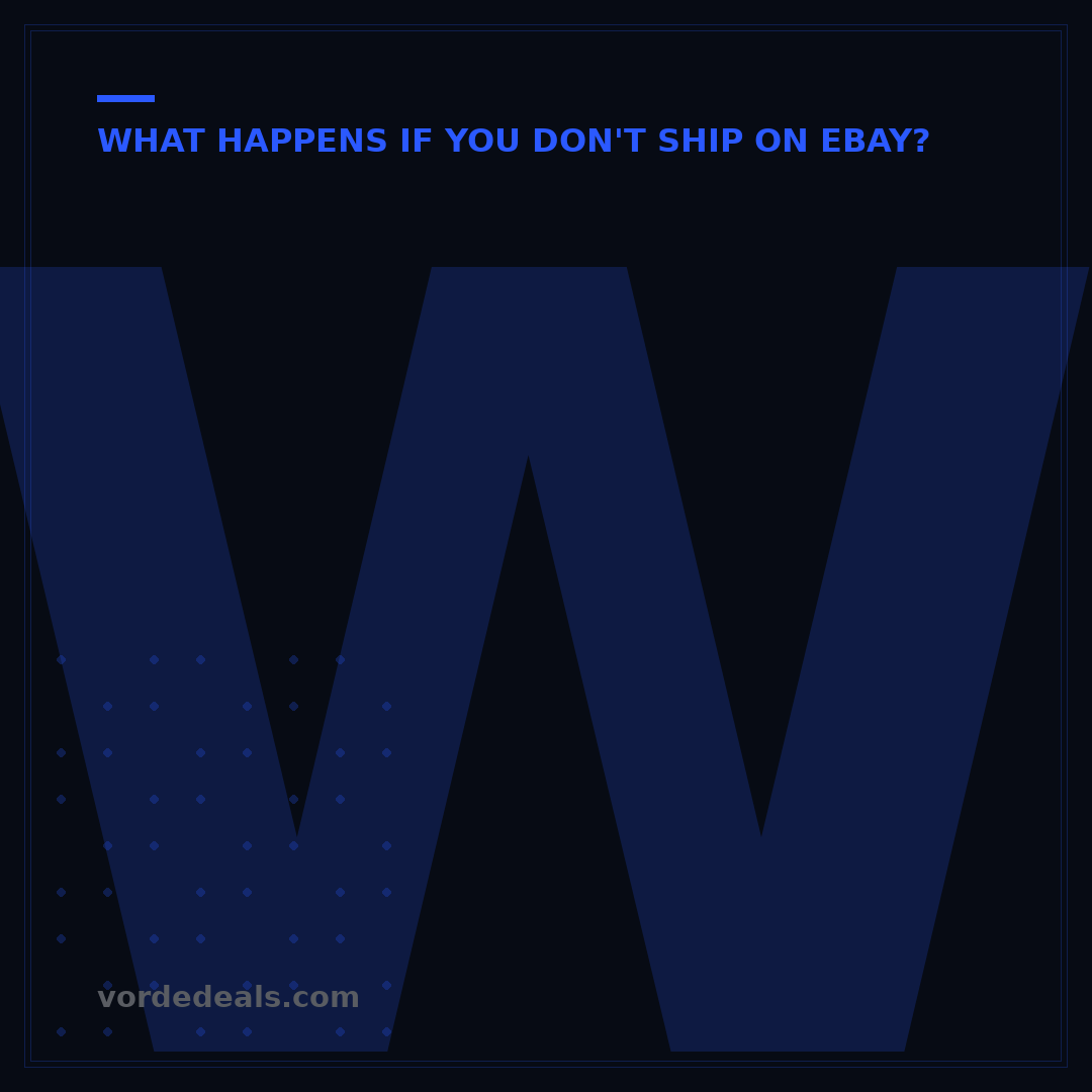 What Happens to eBay Sellers Who Don't Ship? 5 Key Consequences