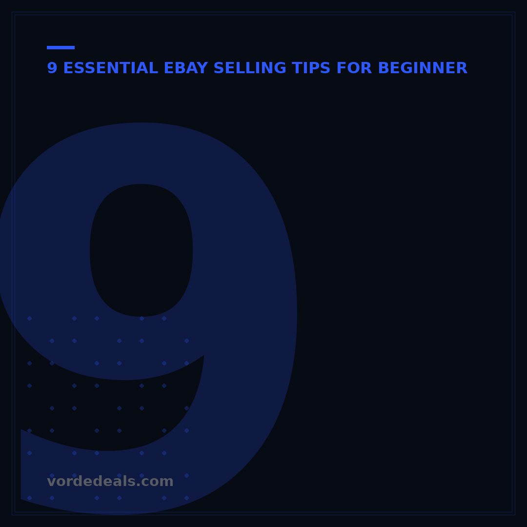 9 Essential eBay Selling Tips for Beginners to Boost Sales