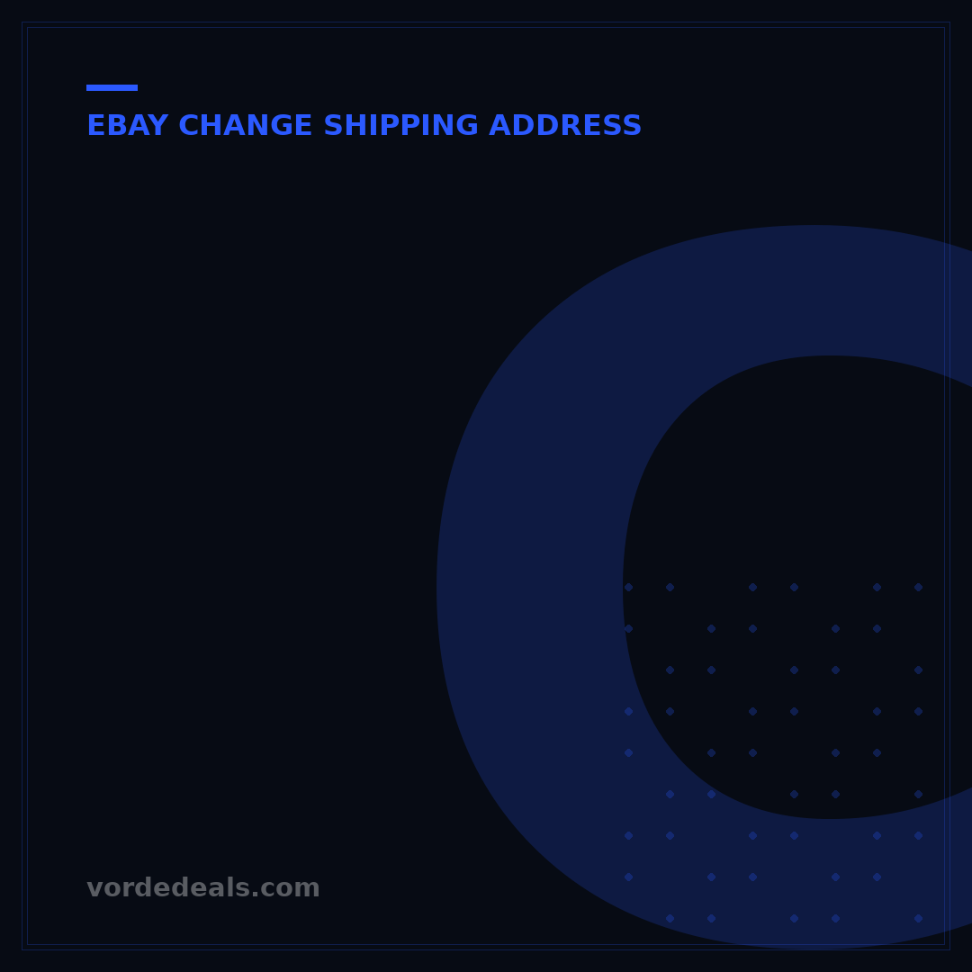 Can I Ship to a Different Address on eBay? 3 Key Methods Explained