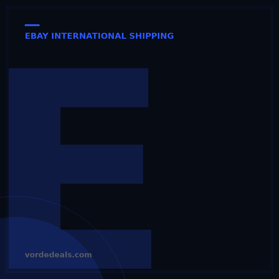 eBay Shipping Abroad: 5 Steps for Seamless International Sales