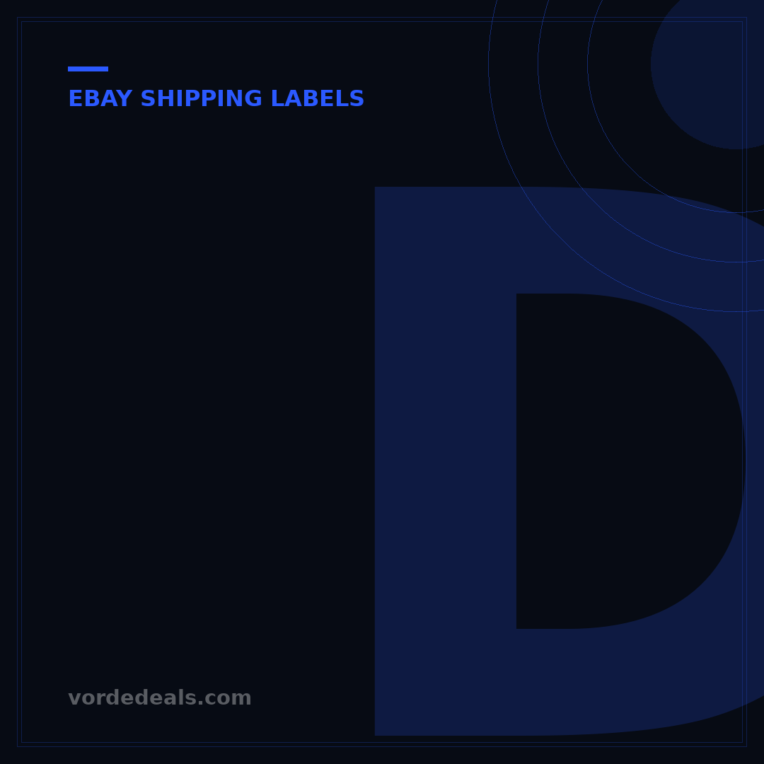 Does eBay Make Shipping Labels for You? 5 Key Benefits