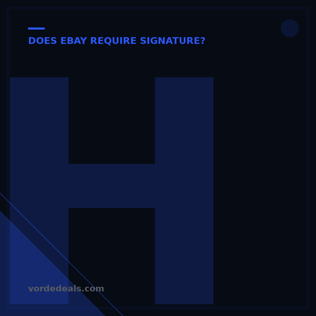 How to Add Signature Confirmation on eBay: 5 Key Steps