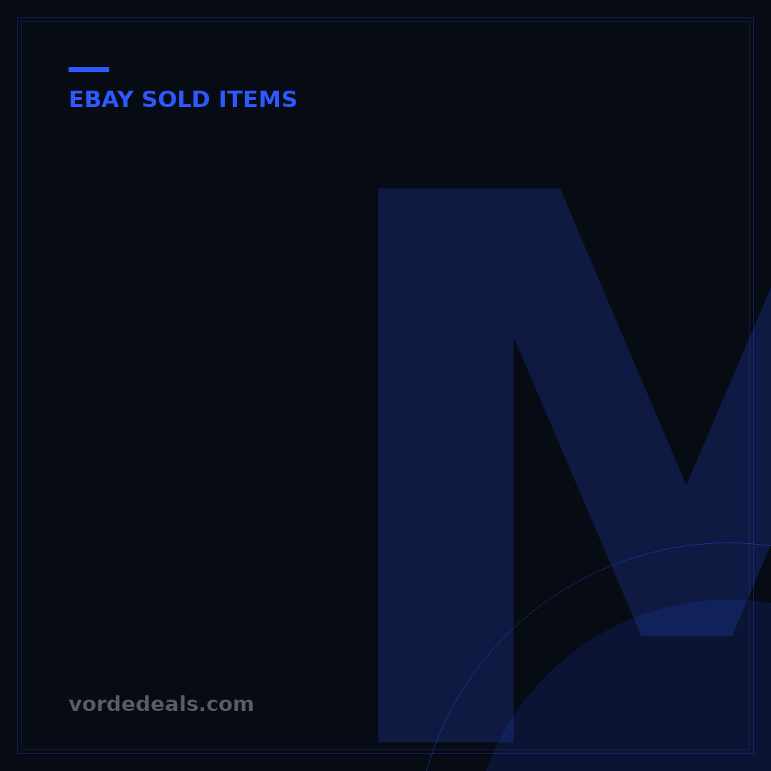 Most Sold Items on eBay: Top 5 Categories & 7 Data-Driven Insights
