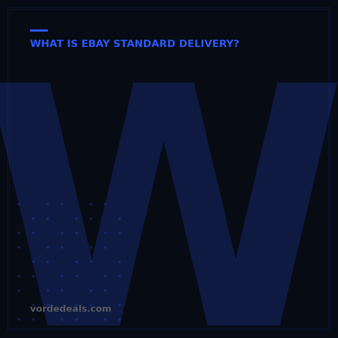 What is eBay Standard Delivery? 5 Key Features