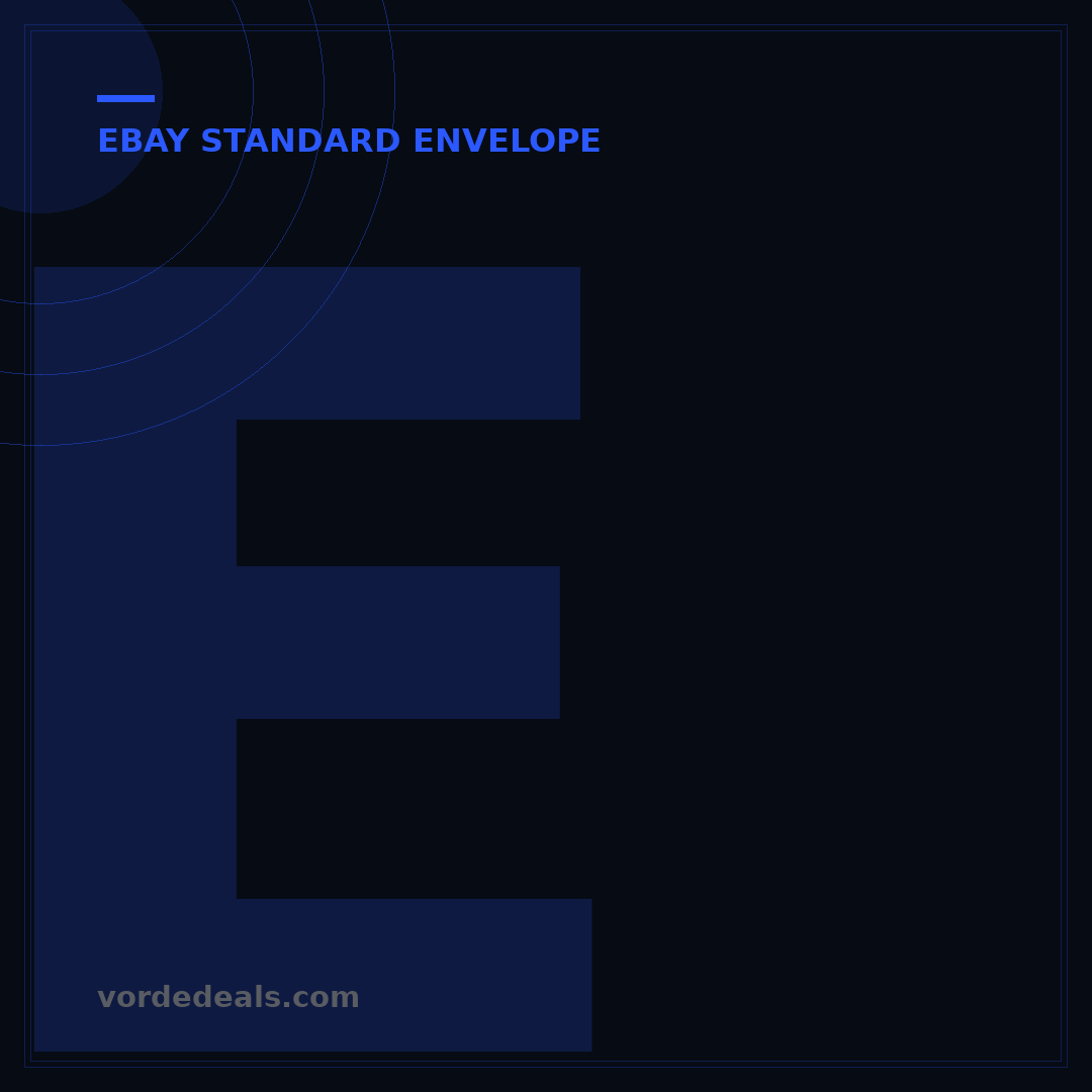 eBay Standard Envelope: What It Looks Like & 3 Key Features