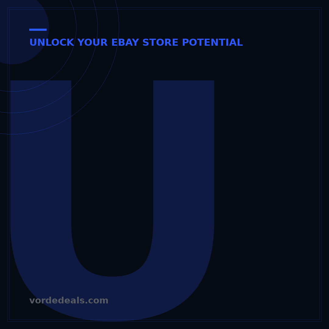 Unlock Your eBay Store Potential: 5 Steps to Online Sales Success