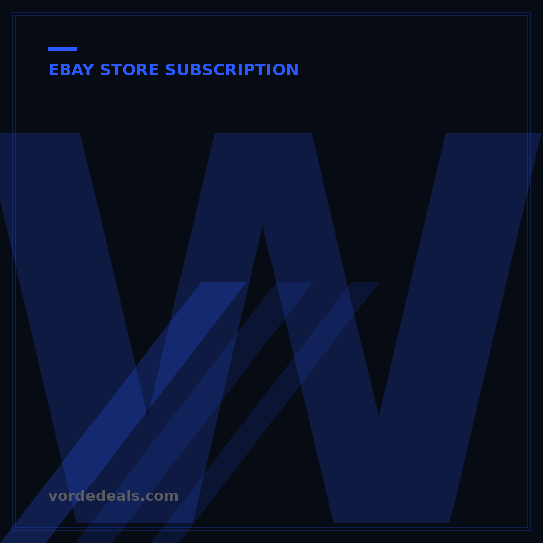 What is an eBay Store Subscription? Your 2024 Guide to Boosting Sales