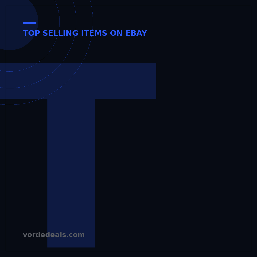 Top Selling Items on eBay: 10 Hot Categories for 2024