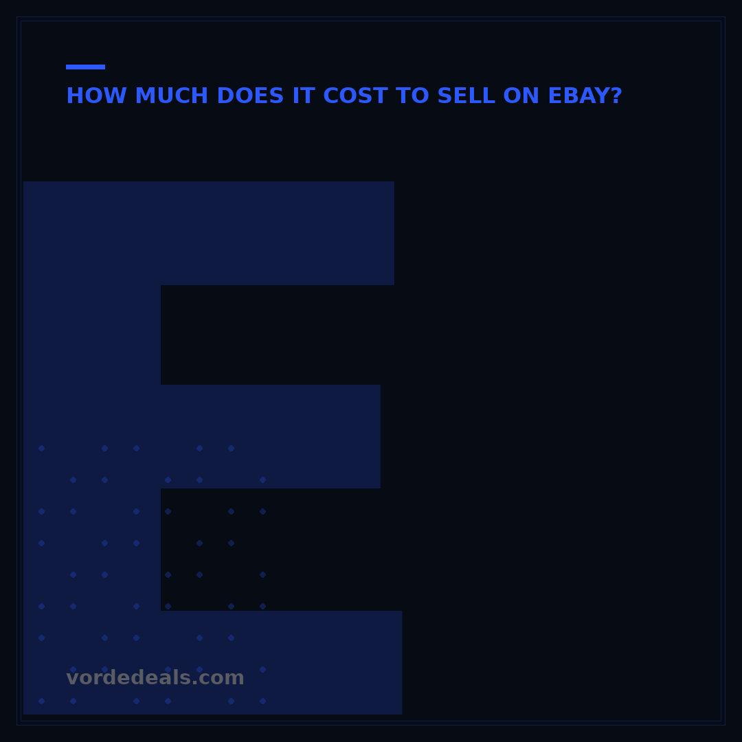 eBay UK Selling Costs: Unpacking Your Fees in 2024