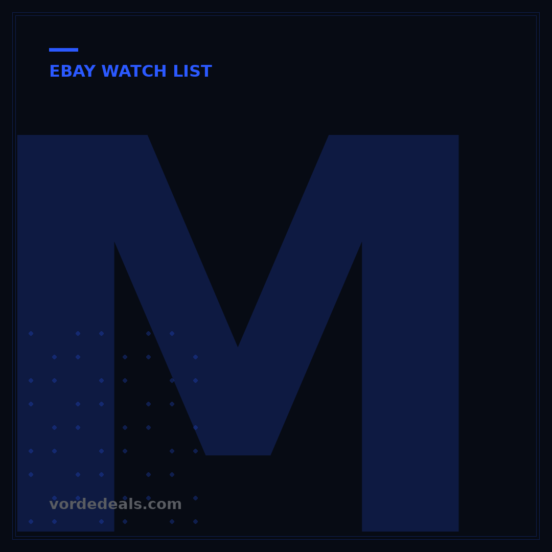 My eBay Watch List: Master Your Shopping with 7 Pro Tips