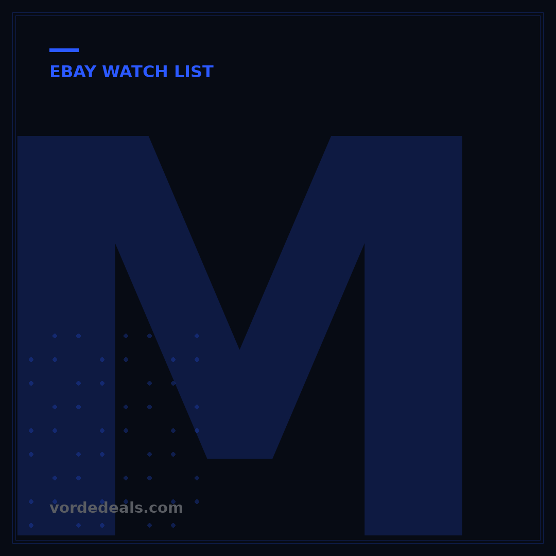 Master Your eBay Watchlist: 5 Strategies for Smarter Shopping