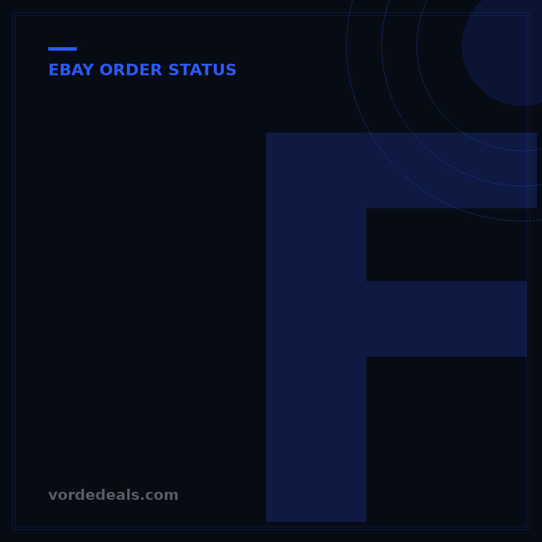 Find Your eBay Order: 5 Simple Steps to Track Purchases