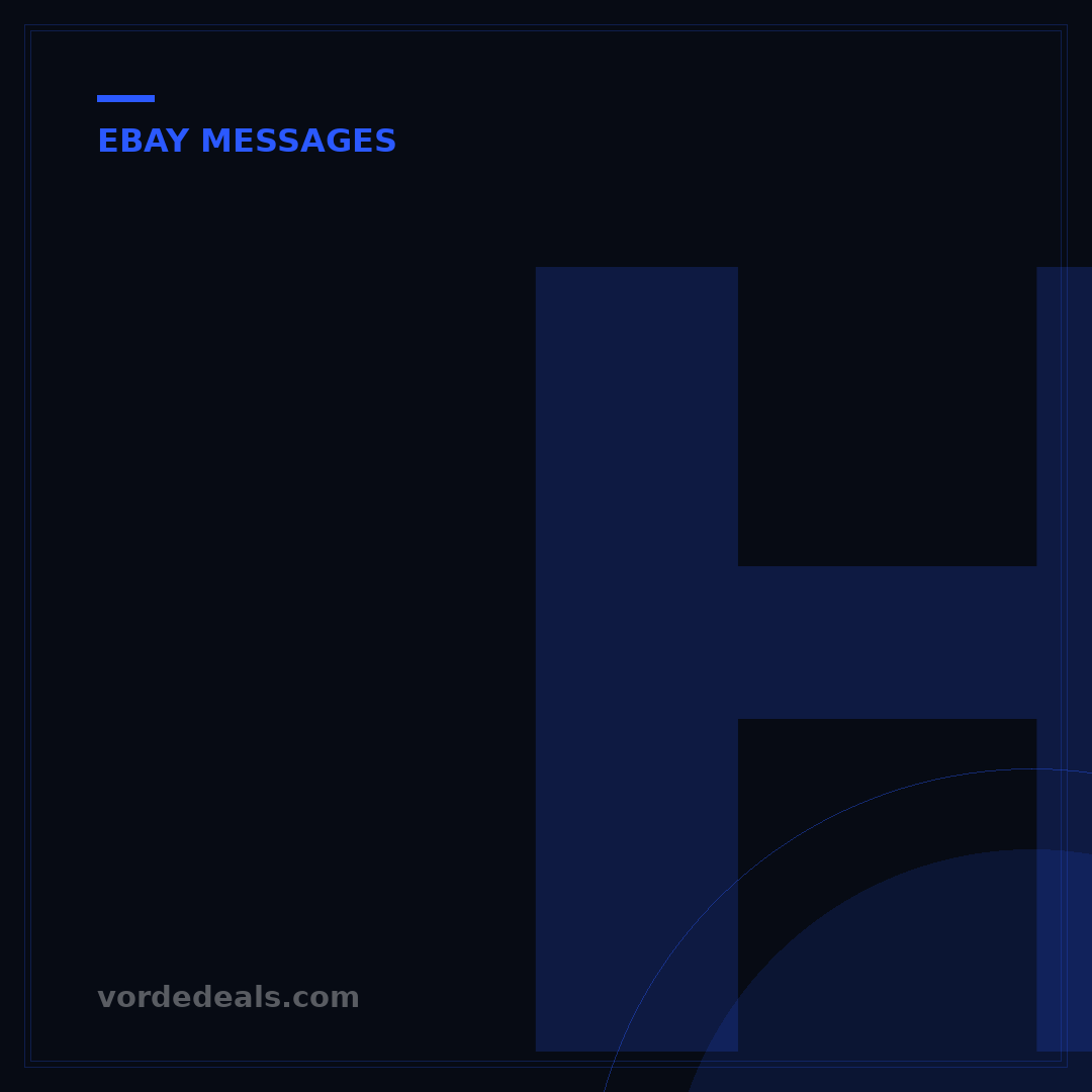 How to Find Old eBay Messages: 5 Proven Steps
