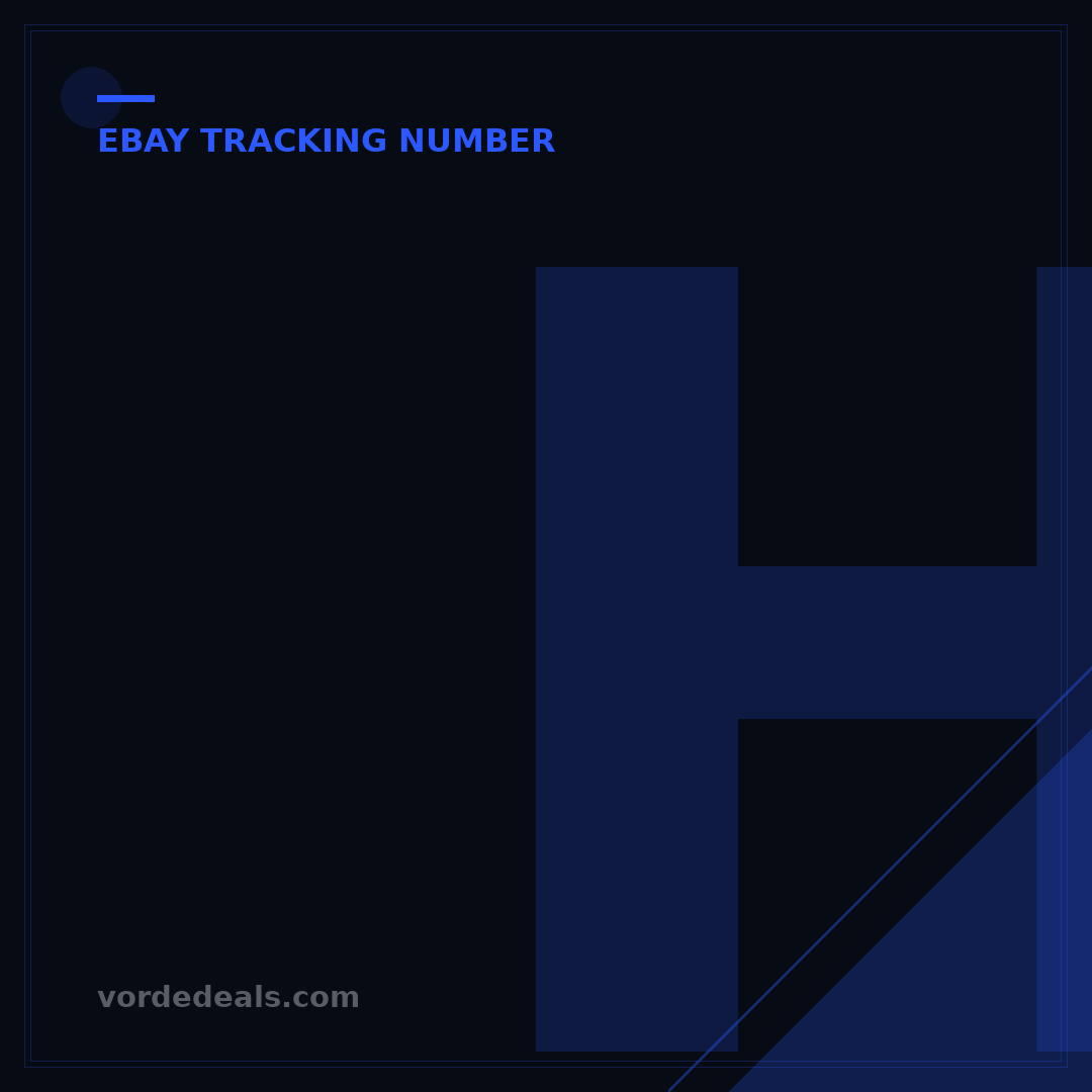 How to Find Your eBay Tracking Number: 5 Simple Steps