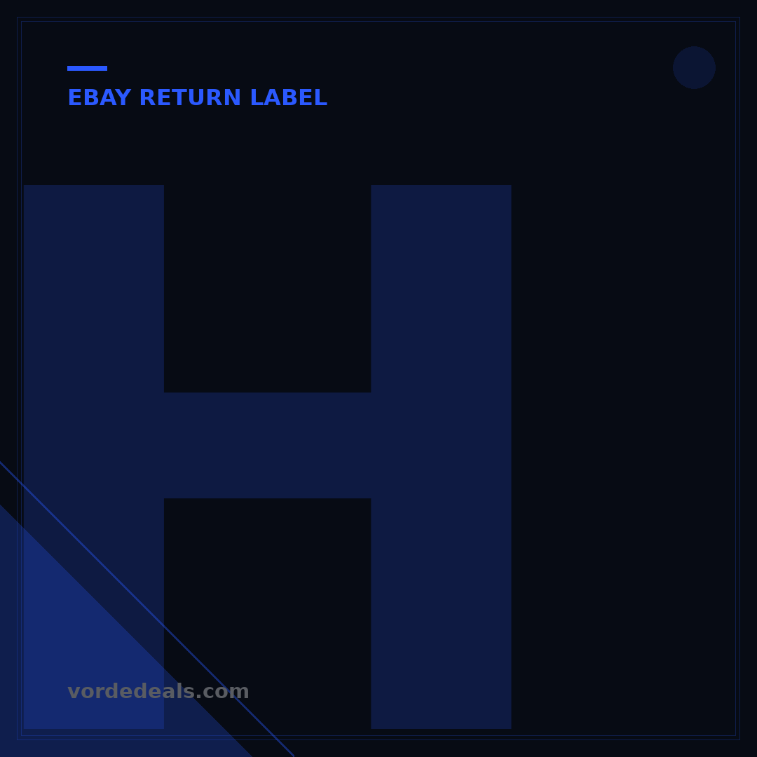 How to Get an eBay Return Label: 5 Essential Steps
