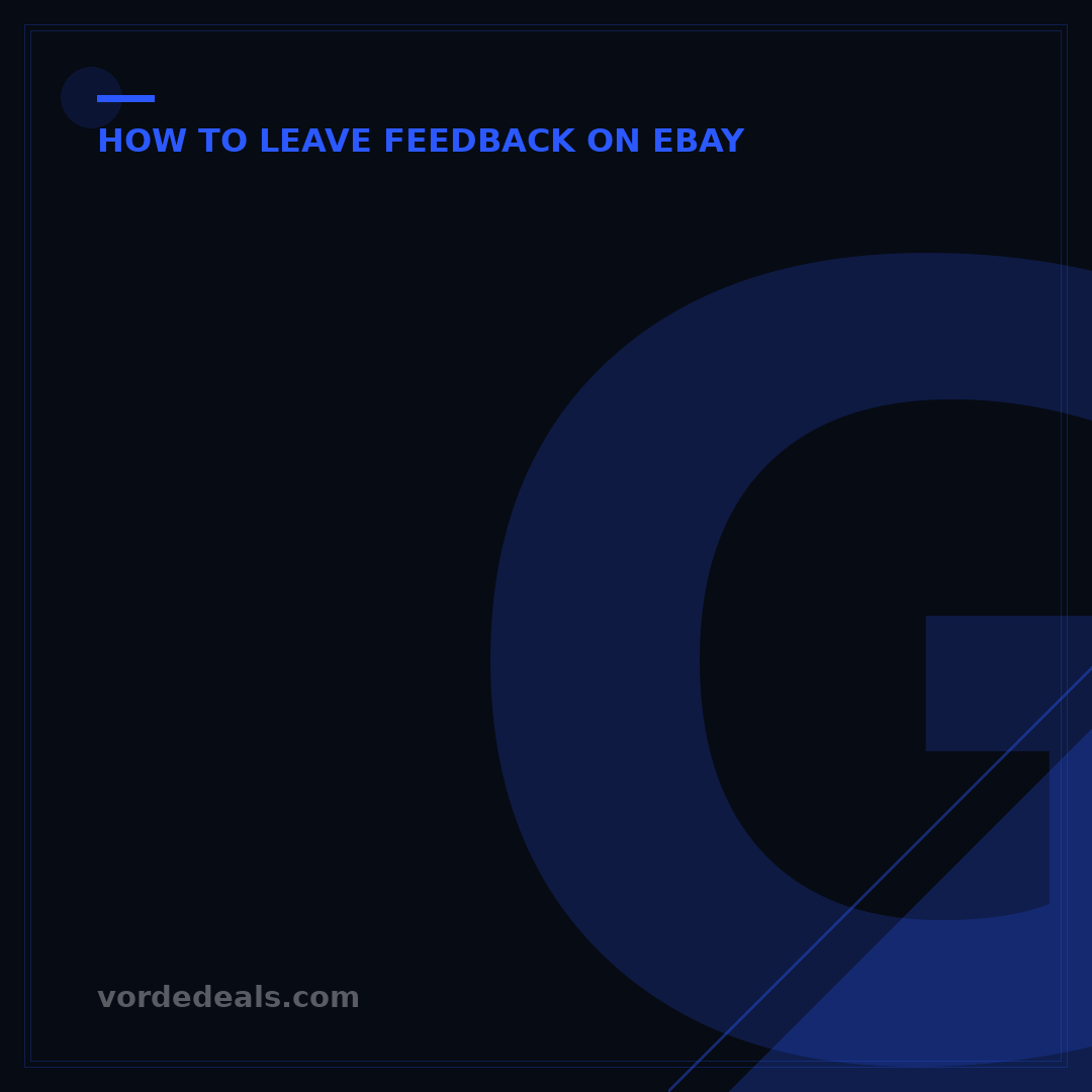 Get More eBay Feedback: 5 Proven Strategies