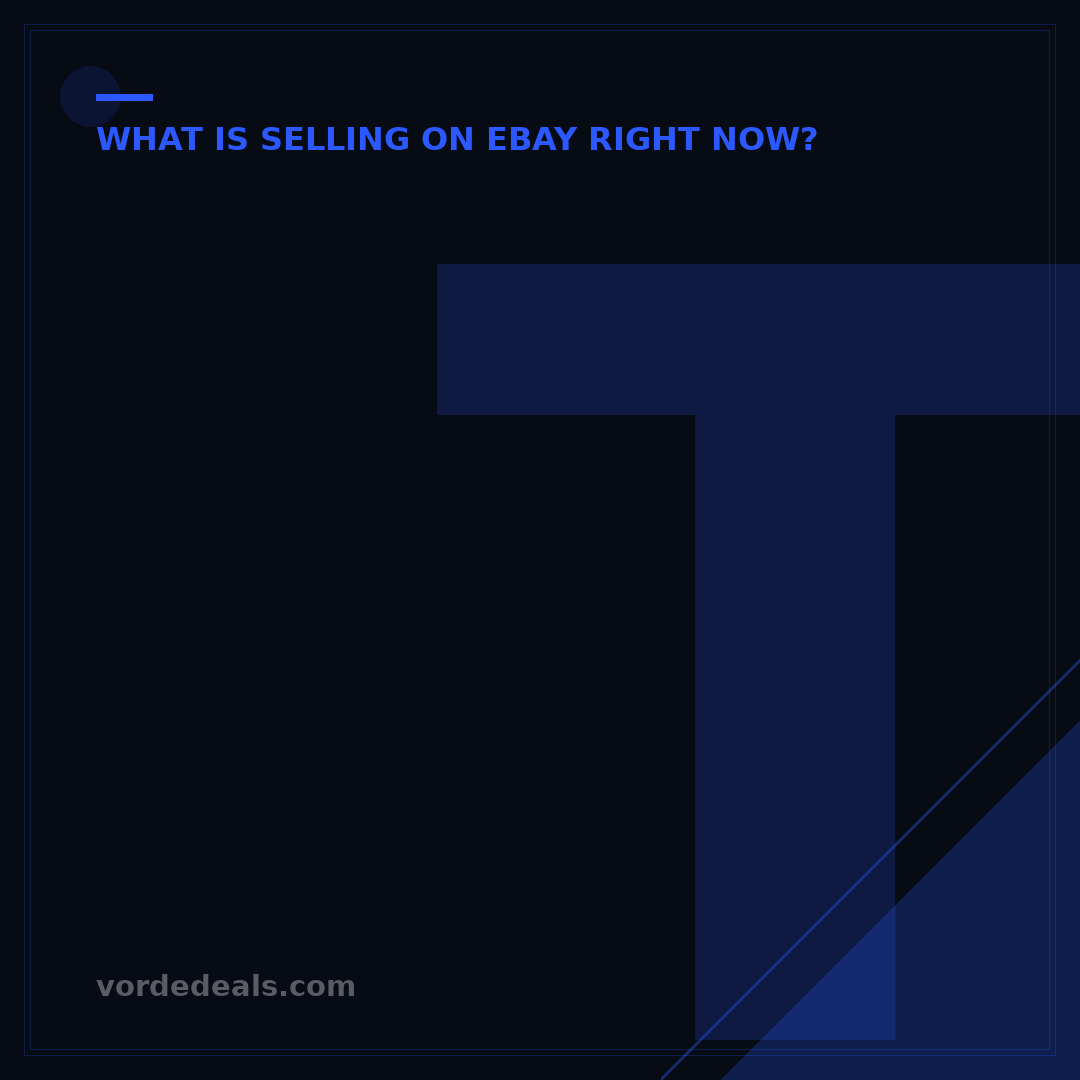 Top 5 Hot Sellers on eBay Right Now for Profit