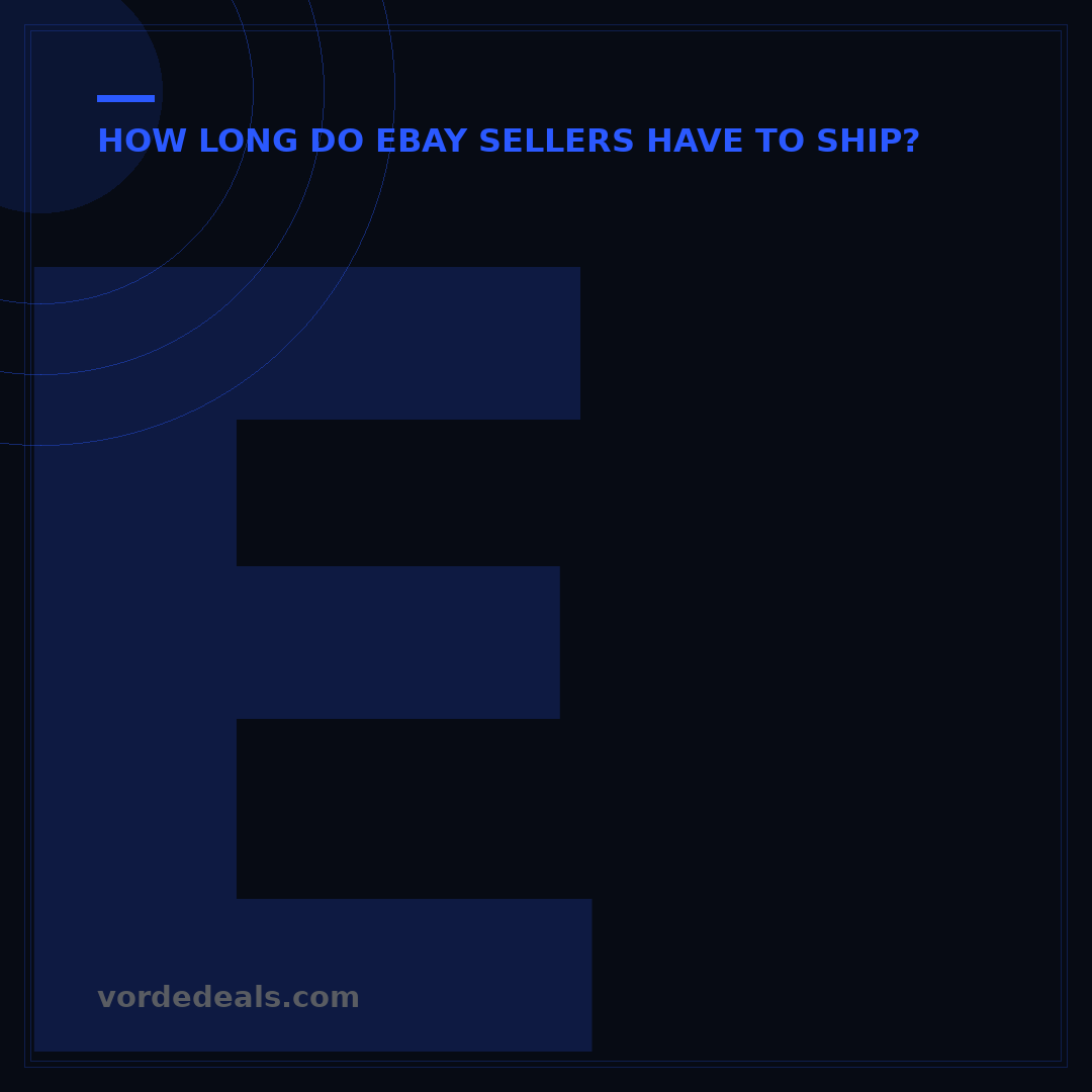 eBay Shipping: How Long Until Seller Ships? Understanding Timelines