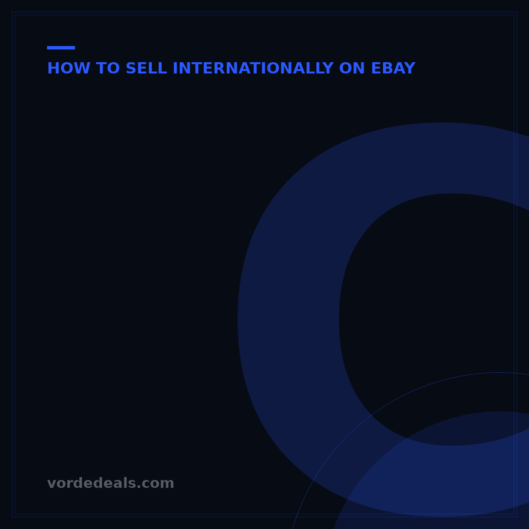 Can International Students Sell on eBay? Your 2024 Guide to Global E-commerce