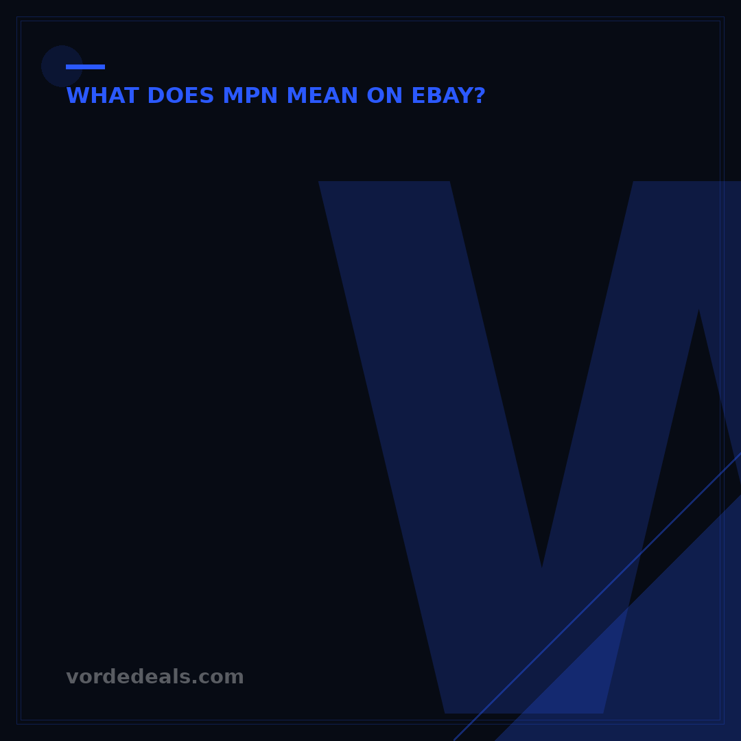 What Does MCM Mean on eBay? 5 Key Codes Explained