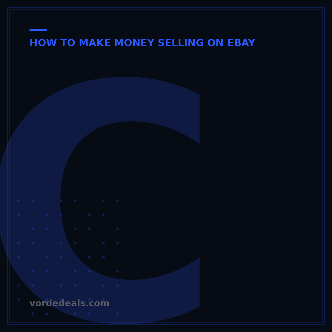 Can You Make Money Selling Stuff on eBay? 7 Steps to Profit