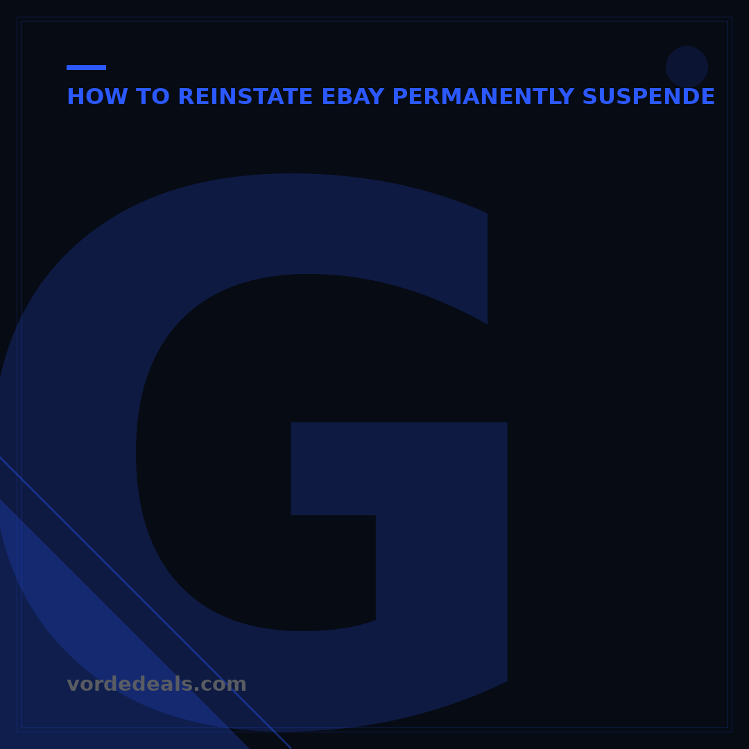 Get Money From Suspended eBay Account: 5 Steps to Recovery