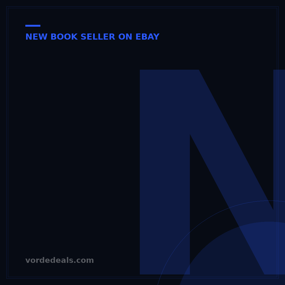New Book Seller on eBay: 7 Steps to First Sale Success