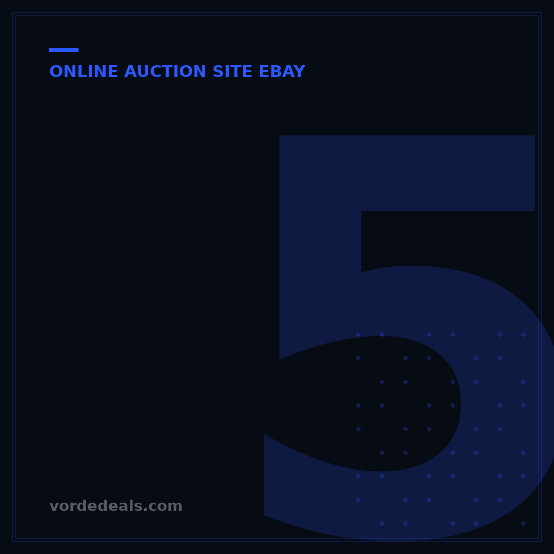 5 Online Auction Sites Like eBay: Find Better Deals Now