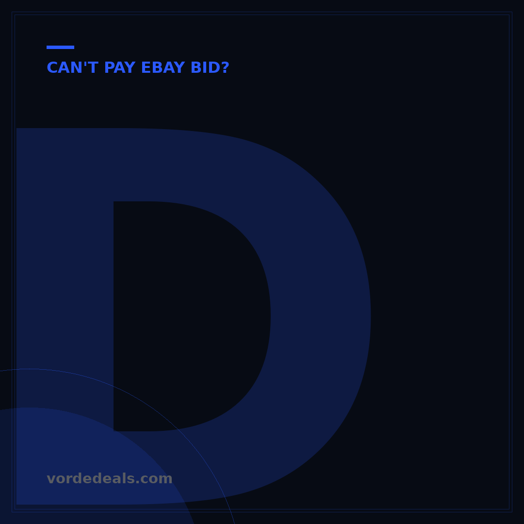 Don't Pay eBay Bid: 5 Consequences on Reddit & eBay